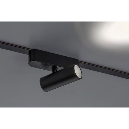 Rabalux - Dimmbarer LED-Strahler für 1-Phasen-Schienensystem LED/5W/24V 2700-5500K Wi-Fi Tuya schwarz