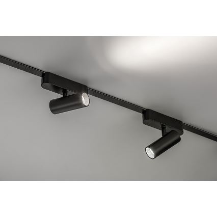 Rabalux - Dimmbarer LED-Strahler für 1-Phasen-Schienensystem LED/5W/24V 2700-5500K Wi-Fi Tuya schwarz
