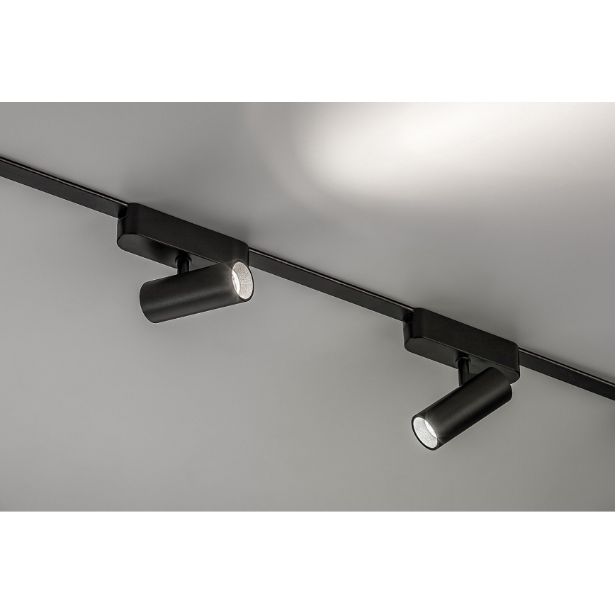 Rabalux - Dimmbarer LED-Strahler für 1-Phasen-Schienensystem LED/5W/24V 2700-5500K Wi-Fi Tuya schwarz