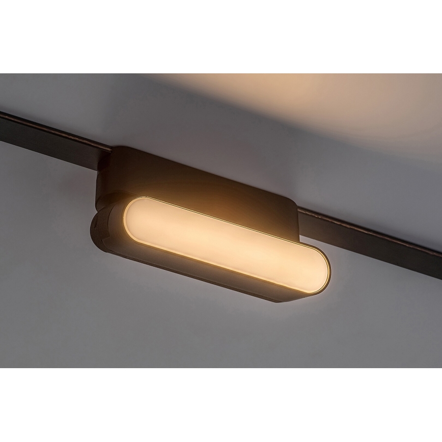 Rabalux - Dimmbare LED-Deckenleuchte für 1-Phasen-Schienensystem LED/4W/24V 2700-5500K Wi-Fi Tuya 11,5 cm schwarz