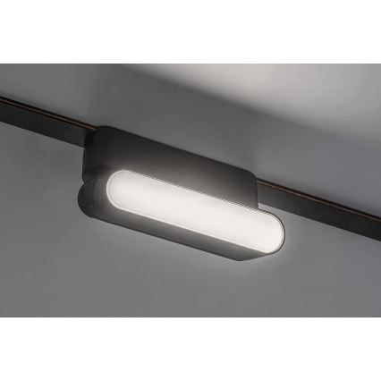 Rabalux - Dimmbare LED-Deckenleuchte für 1-Phasen-Schienensystem LED/4W/24V 2700-5500K Wi-Fi Tuya 11,5 cm schwarz