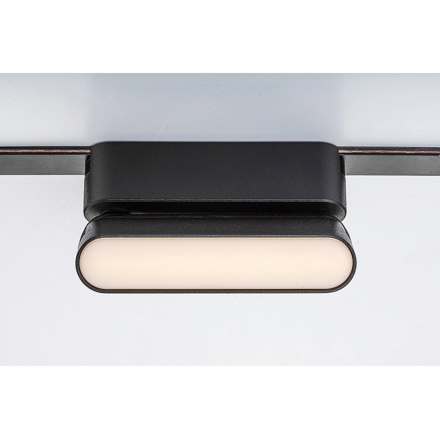 Rabalux - Dimmbare LED-Deckenleuchte für 1-Phasen-Schienensystem LED/4W/24V 2700-5500K Wi-Fi Tuya 11,5 cm schwarz