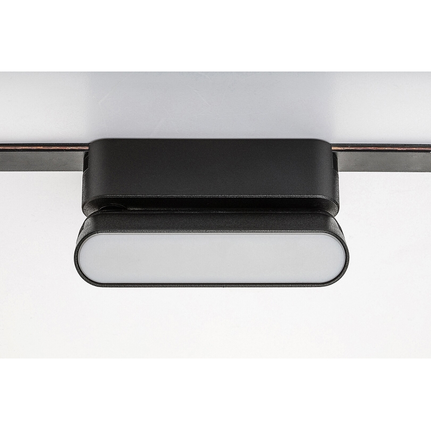 Rabalux - Dimmbare LED-Deckenleuchte für 1-Phasen-Schienensystem LED/4W/24V 2700-5500K Wi-Fi Tuya 11,5 cm schwarz