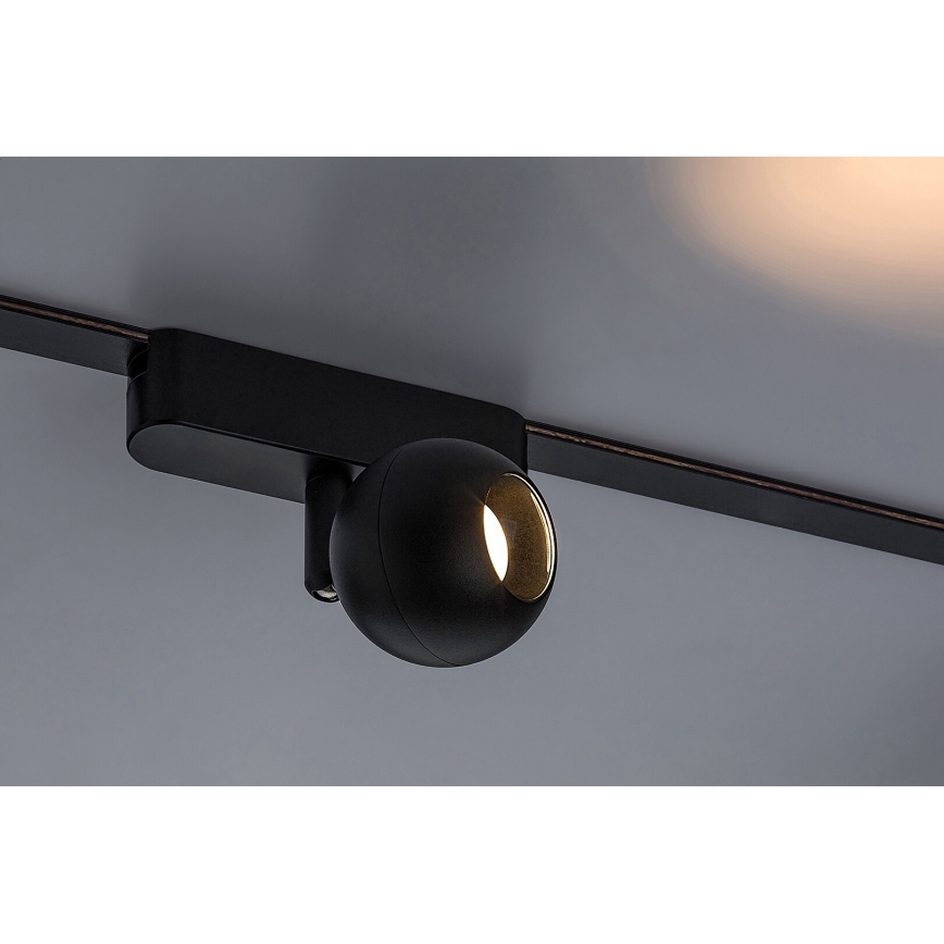 Rabalux - Dimmbarer LED-Strahler für 1-Phasen-Schienensystem LED/5W/24V 2700-5500K Wi-Fi Tuya schwarz