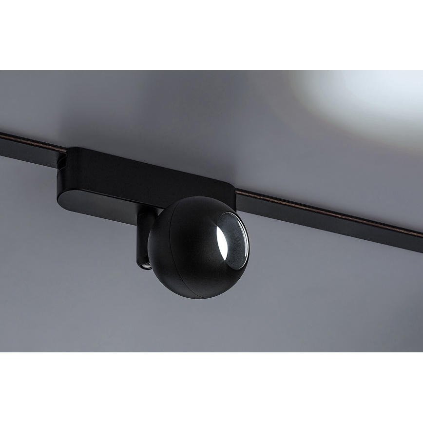 Rabalux - Dimmbarer LED-Strahler für 1-Phasen-Schienensystem LED/5W/24V 2700-5500K Wi-Fi Tuya schwarz