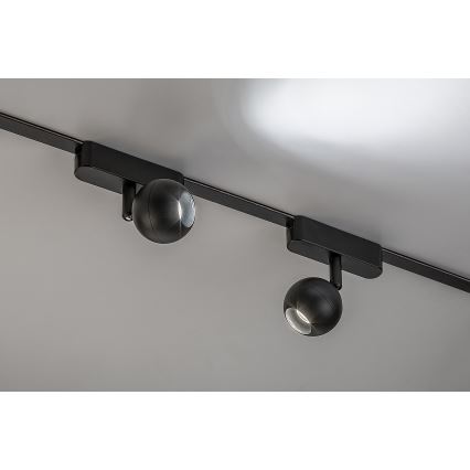 Rabalux - Dimmbarer LED-Strahler für 1-Phasen-Schienensystem LED/5W/24V 2700-5500K Wi-Fi Tuya schwarz
