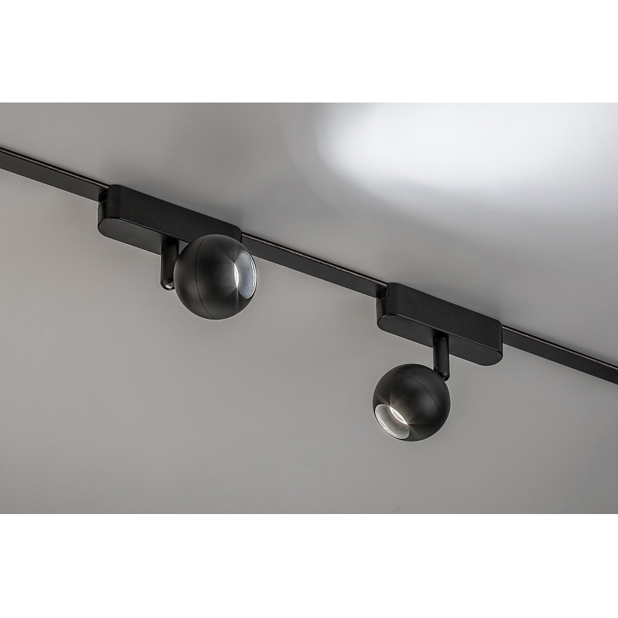 Rabalux - Dimmbarer LED-Strahler für 1-Phasen-Schienensystem LED/5W/24V 2700-5500K Wi-Fi Tuya schwarz