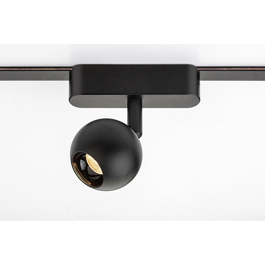 Rabalux - Dimmbarer LED-Strahler für 1-Phasen-Schienensystem LED/5W/24V 2700-5500K Wi-Fi Tuya schwarz