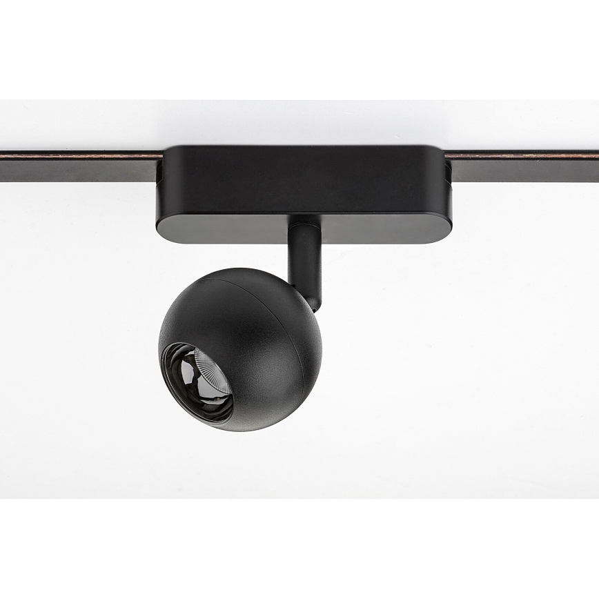 Rabalux - Dimmbarer LED-Strahler für 1-Phasen-Schienensystem LED/5W/24V 2700-5500K Wi-Fi Tuya schwarz
