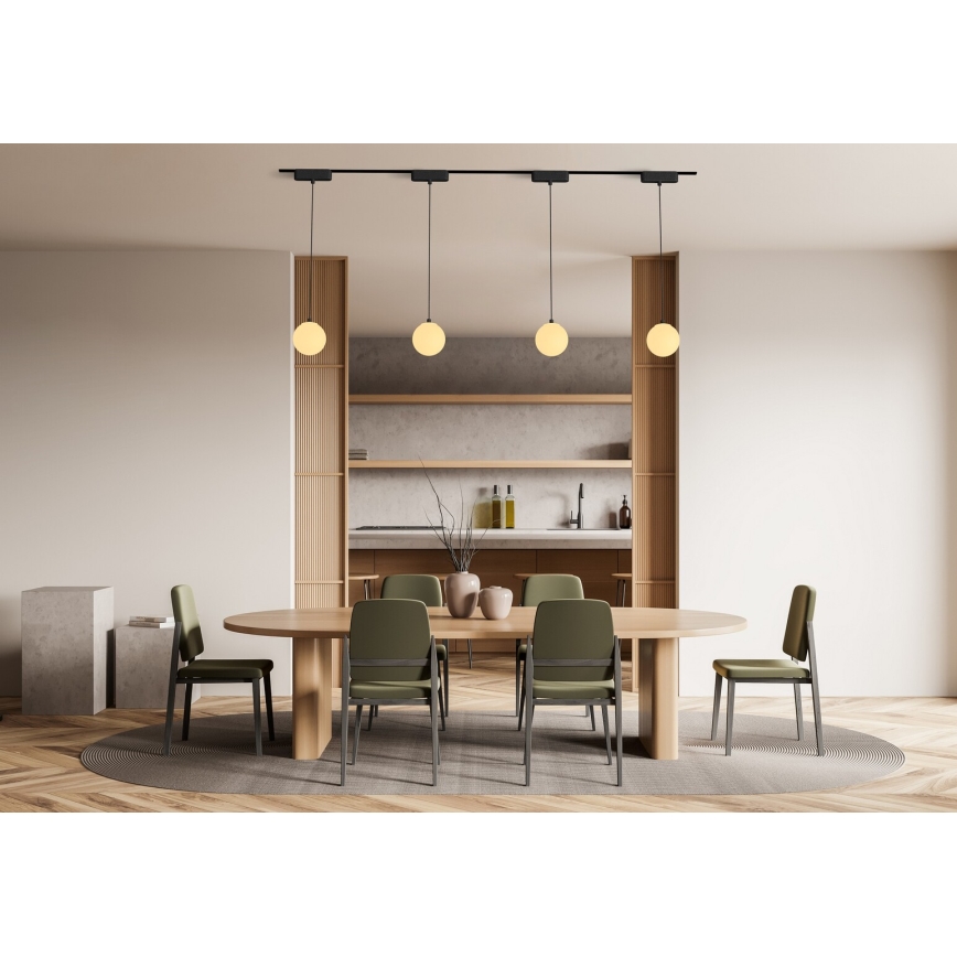 Rabalux - Dimmbare LED-Hängeleuchte für 1-Phasen-Schienensystem LED/5W/24V 2700-5500K Wi-Fi Tuya schwarz