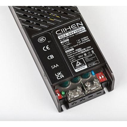 Rabalux - Einbau-Stromversorgung für Leuchten im Schienensystem 100W/24V