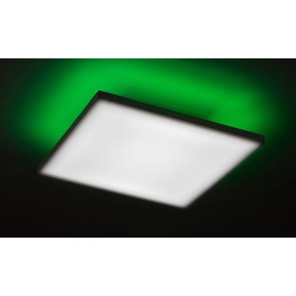 Rabalux - Dimmbare LED-RGB-Deckenleuchte LED/18W/230V 3000-6500K 30x30 cm + Fernbedienung