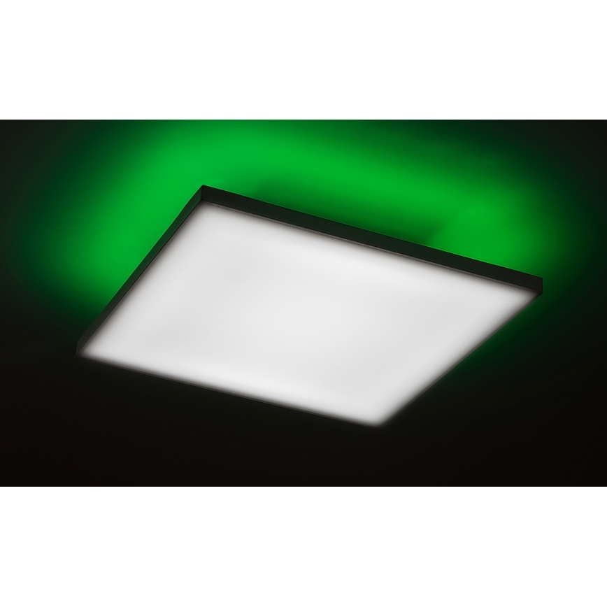 Rabalux - Dimmbare LED-RGB-Deckenleuchte LED/18W/230V 3000-6500K 30x30 cm + Fernbedienung