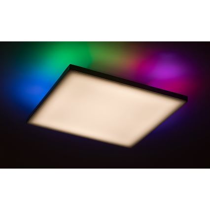 Rabalux - Dimmbare LED-RGB-Deckenleuchte LED/18W/230V 3000-6500K 30x30 cm + Fernbedienung