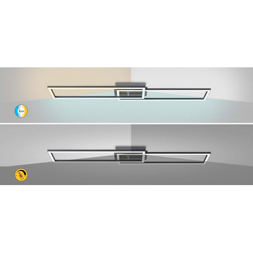 Rabalux - Dimmbare LED-Deckenleuchte LED/38W/230V 3000-6500K Wi-Fi Tuya + Fernbedienung 20x102 cm