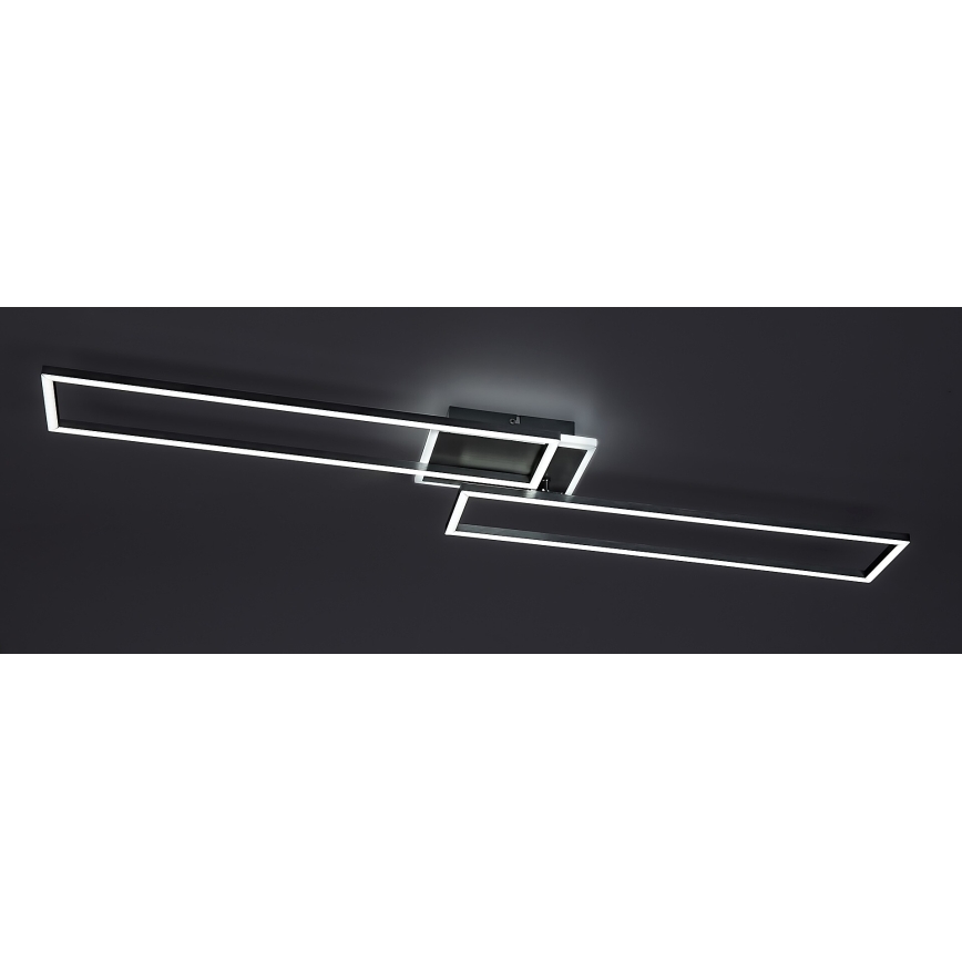 Rabalux - Dimmbare LED-Deckenleuchte LED/40W/230V 2700-6500K Wi-Fi Tuya mattes Chrom + Fernbedienung