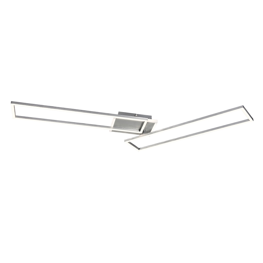 Rabalux - Dimmbare LED-Deckenleuchte LED/40W/230V 2700-6500K Wi-Fi Tuya mattes Chrom + Fernbedienung