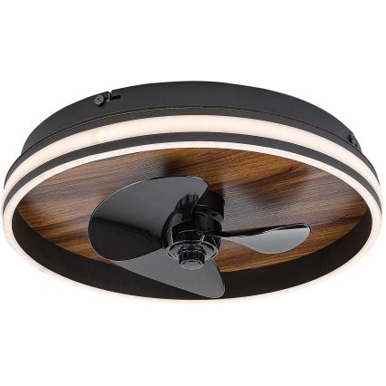 Rabalux - Dimmbare LED-Deckenleuchte mit Ventilator LED/30W/230V 3000-6500K + Fernbedienung