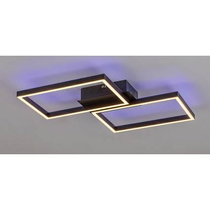 Rabalux - Dimmbare LED-RGBW-Deckenleuchte LED/40W/230V 2700-6500K + Fernbedienung