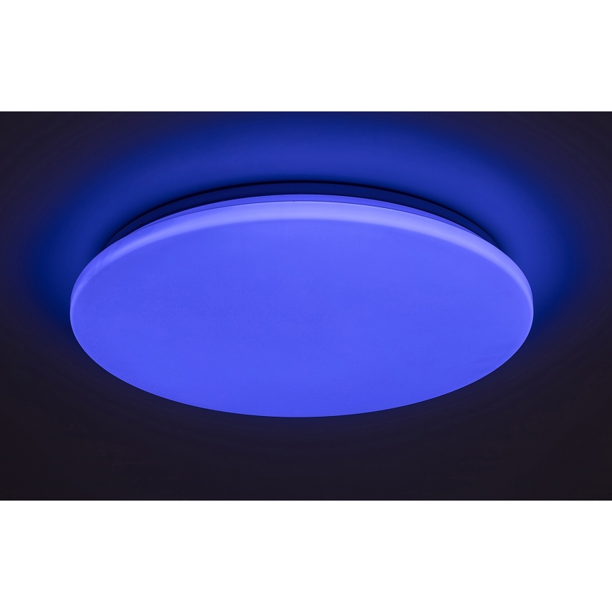 Rabalux - Dimmbare LED-RGB-Deckenleuchte LED/24W/230V Wi-Fi Tuya 3000-6500K 31 cm