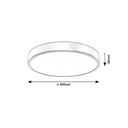 Rabalux - LED-Deckenleuchte LED/36W/230V 3000K