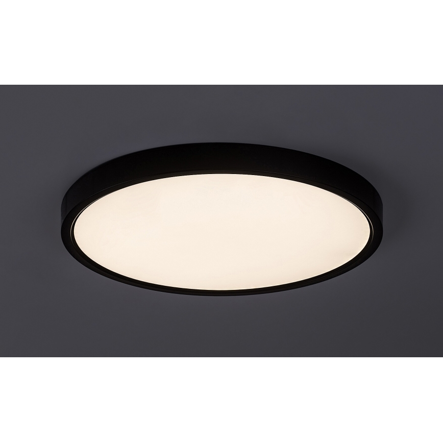Rabalux - LED-Deckenleuchte LED/24W/230V 4000K d 30 cm schwarz