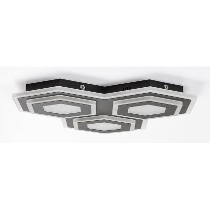 Rabalux - Dimmbare LED-Deckenleuchte LED/72W/230V 3000/6000K 41,5x41,5 cm + Fernbedienung