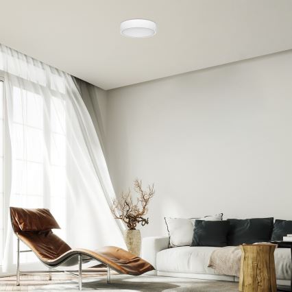 Rabalux - LED Deckenleuchte LED/22W/230V 3000/4000/6000K Ø 21 cm Weiß