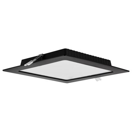 Rabalux - LED-Einbauleuchte LED/18W/230V 22x22 cm schwarz
