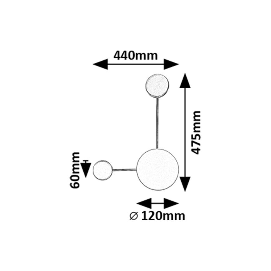 Rabalux - LED-Wandleuchte LED/7W/230V 3000K