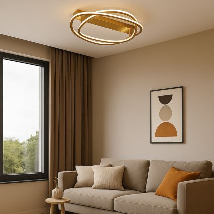 Rabalux - LED-Deckenleuchte, 72 W, 230 V, 3000 K, Ø 59 cm