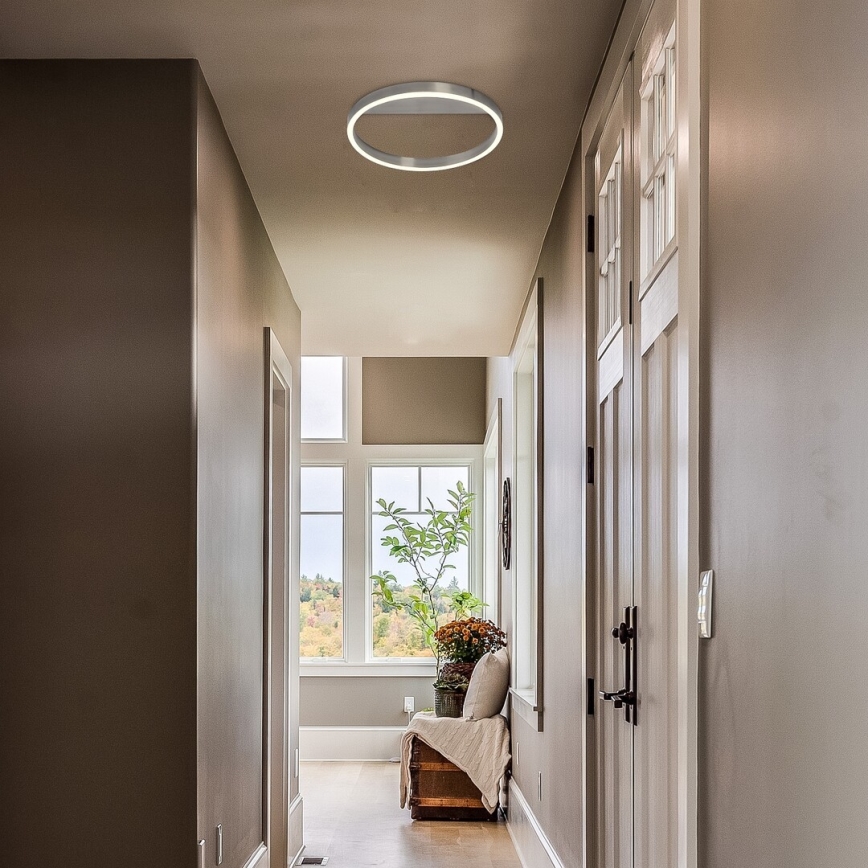 Rabalux - LED-Deckenleuchte LED/20W/230V mattchrom Ø 40 cm