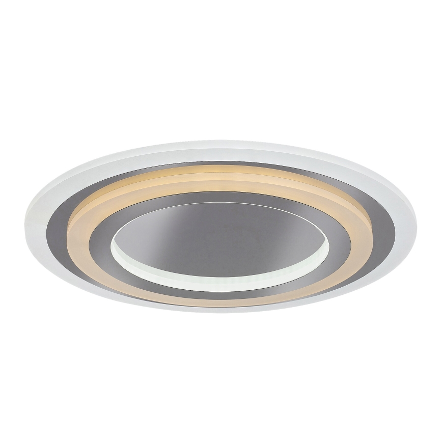 Rabalux - Dimmbare LED-Deckenleuchte LED/56W/230V 3000/4000/6000K matt Chrom + Fernbedienung