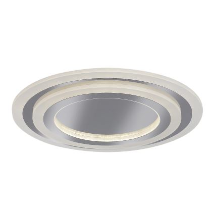 Rabalux - Dimmbare LED-Deckenleuchte LED/56W/230V 3000/4000/6000K matt Chrom + Fernbedienung