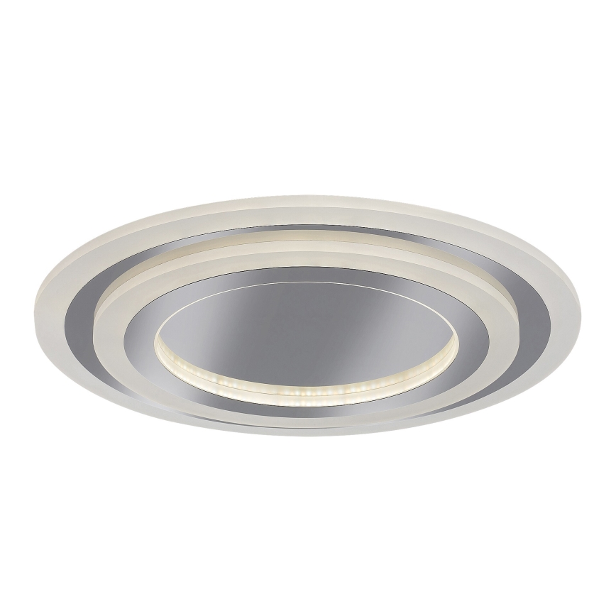 Rabalux - Dimmbare LED-Deckenleuchte LED/56W/230V 3000/4000/6000K matt Chrom + Fernbedienung