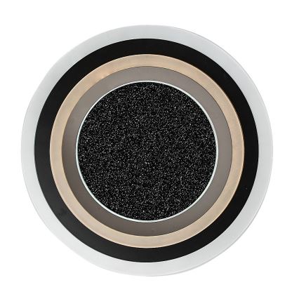 Rabalux - Dimmbare LED-Deckenleuchte LED/56W/230V 3000/4000/6000K schwarz + Fernbedienung