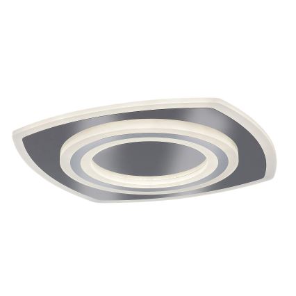 Rabalux - Dimmbare LED-Deckenleuchte LED/60W/230V 3000/4000/6000K matt Chrom + Fernbedienung