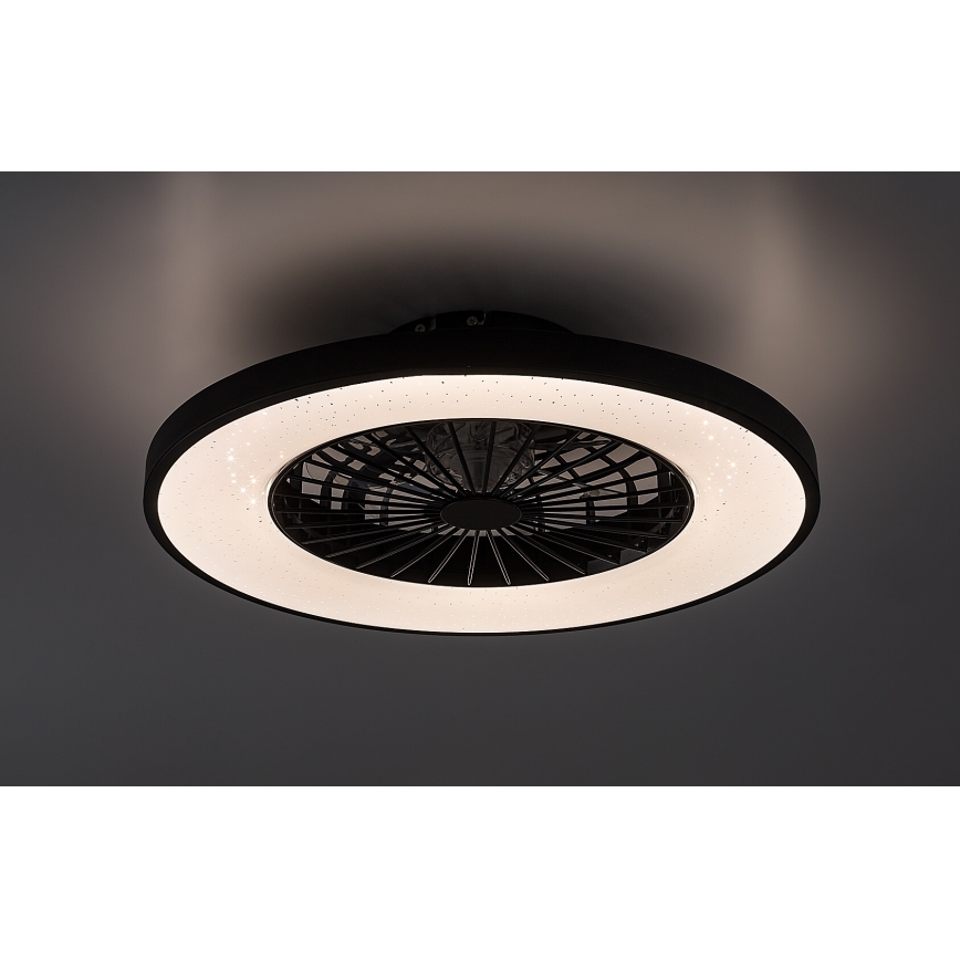 Rabalux - LED dimmbare Deckenleuchte mit Ventilator LED/72W/230V 3000-6500K + Fernbedienung
