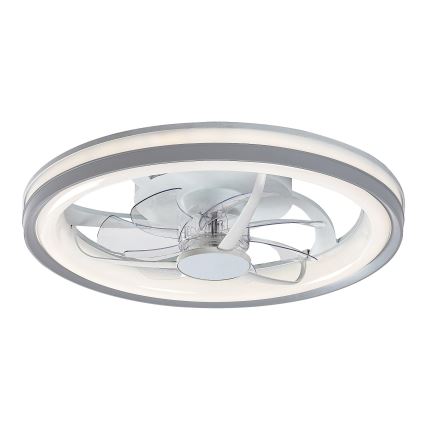 Rabalux - Dimmbare LED-Deckenleuchte mit Ventilator LED/40W/230V 3000/4000/6000K Wi-Fi + Fernbedienung