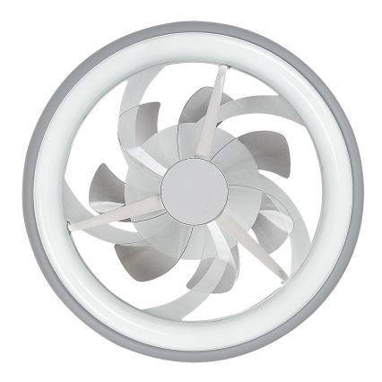 Rabalux - Dimmbare LED-Deckenleuchte mit Ventilator LED/40W/230V 3000/4000/6000K Wi-Fi + Fernbedienung