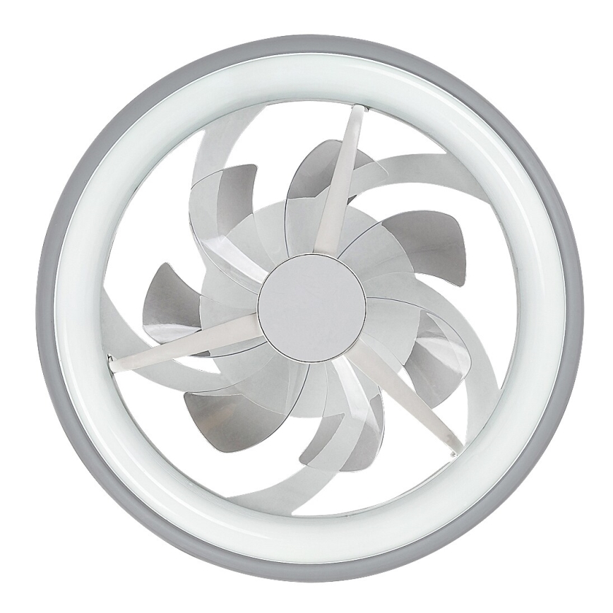 Rabalux - Dimmbare LED-Deckenleuchte mit Ventilator LED/40W/230V 3000/4000/6000K Wi-Fi + Fernbedienung
