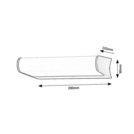 Rabalux - LED Außenwandleuchte LED/6,5W/230V IP44