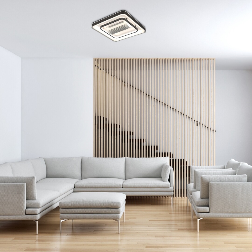 Rabalux - Dimmbare LED-Deckenleuchte mit Ventilator LED/50W/230V 3000/4000/6000K Wi-Fi + Fernbedienung