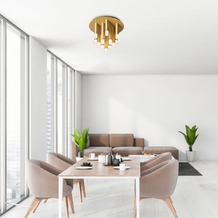 Rabalux - Deckenleuchte 13xG9/5W/230V goldfarben Ø 34 cm