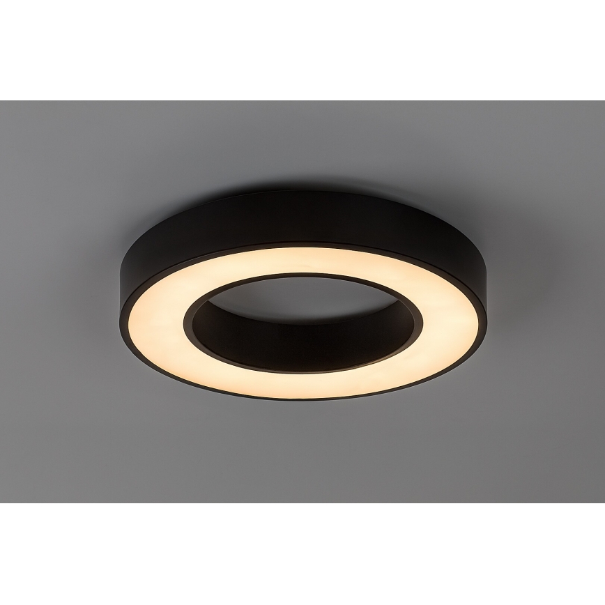 Rabalux - Dimmbare LED-Deckenleuchte LED/45W/230V 3000-6500K Ø 60 cm schwarz + Fernbedienung