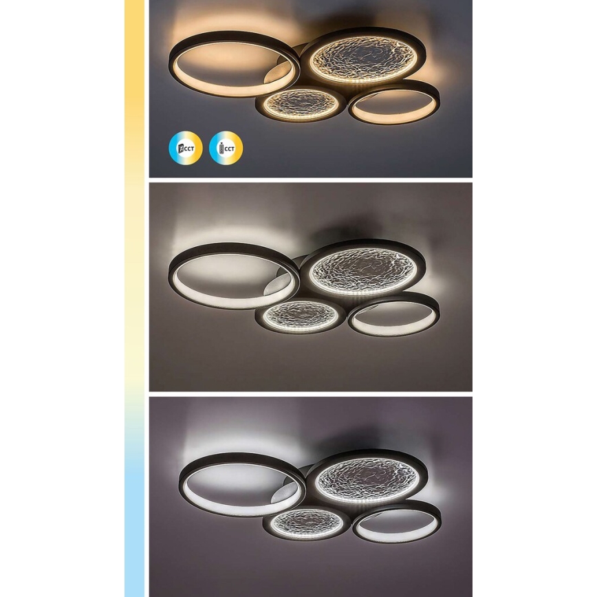 Rabalux - Dimmbare LED-Deckenleuchte LED/40W/230V 3000-6500K + Fernbedienung