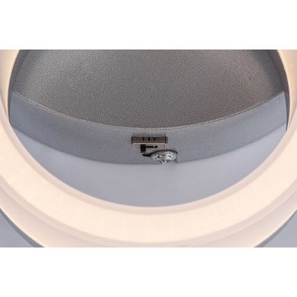 Rabalux - LED-Deckenleuchte LED/24W/230V 3000/4000/6500K 38x51 cm mattierter Chrom