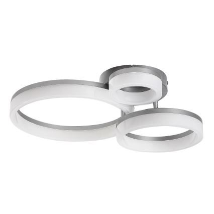 Rabalux - LED-Deckenleuchte LED/24W/230V 3000/4000/6500K 38x51 cm mattchrom