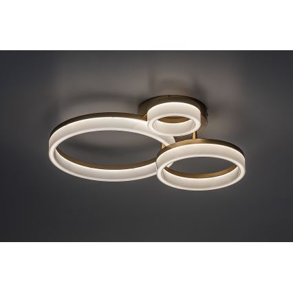 Rabalux - LED-Deckenleuchte LED/24W/230V 3000/4000/6500K golden