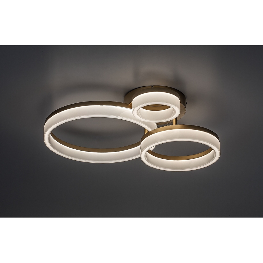 Rabalux - LED-Deckenleuchte LED/24W/230V 3000/4000/6500K golden
